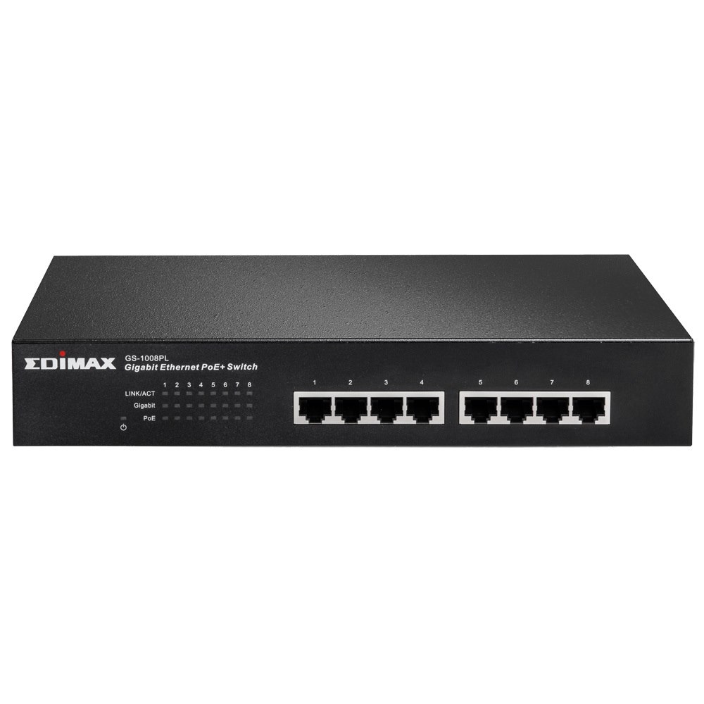 Edimax 8 PT Gigabit Poe Switch (85W)