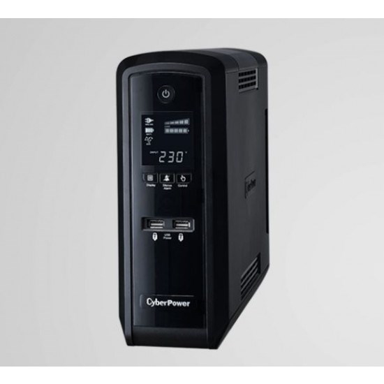 CyberPower PFC Sinewave Series 1300Va/780W (10A) Tower Ups With LCD And 6 X Au Outlets -(CP1300EPFCLCDa-AU)- 2 Years Adv. Replacement Incl. Int.Batteries