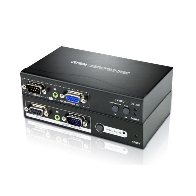 VanCryst Aten VanCryst Vga Over Cat5 Video Extender With Audio And RS232 - 1920x1200@60Hz Or 150M Max