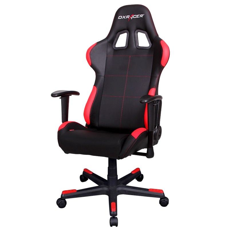 DXRacer F Series Gaming Chair, Sparco Style - Black &Amp; Red