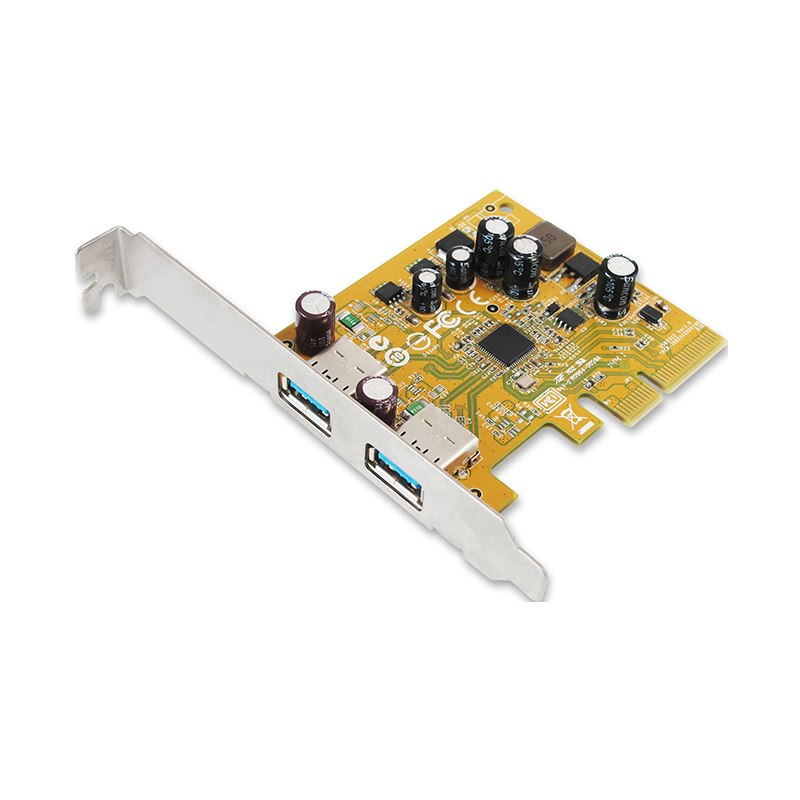 Sunix Usb2312 Sunix Usb3.1 Enhanced SuperSpeed Dual Ports Pci Express Host Card With Usb-A