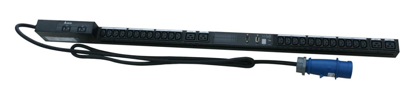 Delta 32A Vertical Pdu - 24X C13, 4X C19 Outlet