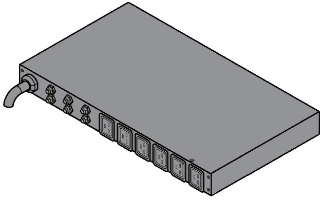 Delta Basic 32A 1U Pdu - 6X C19 Outlet