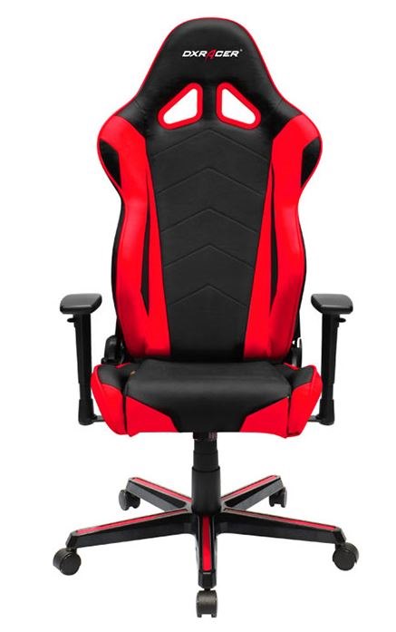 DXRacer Racing Series Gaming Chair, Neck/Lumbar Support - Black &Amp; Red