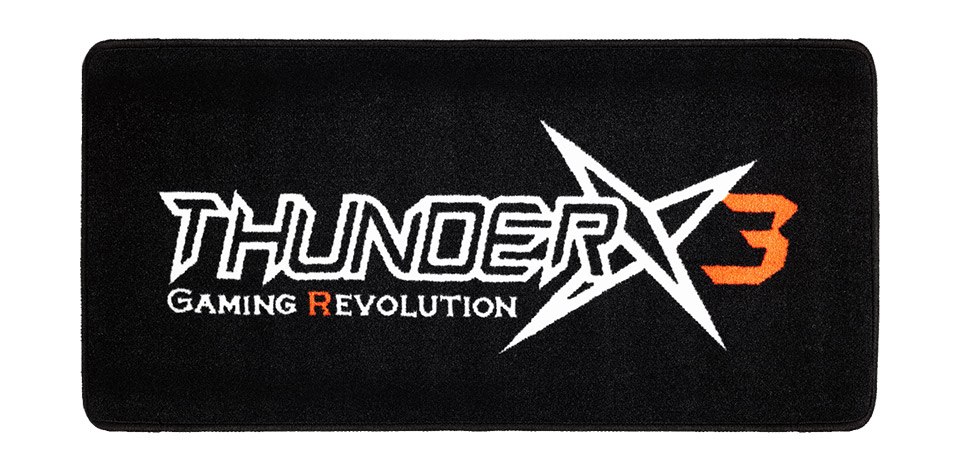 ThunderX3 TGM10 Gaming Floor Mat 100X50CM, 350GSM Nylon + 900GSM TPR