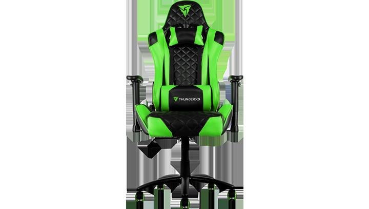 ThunderX3 TGC12 Series Gaming Chair - Black/Green