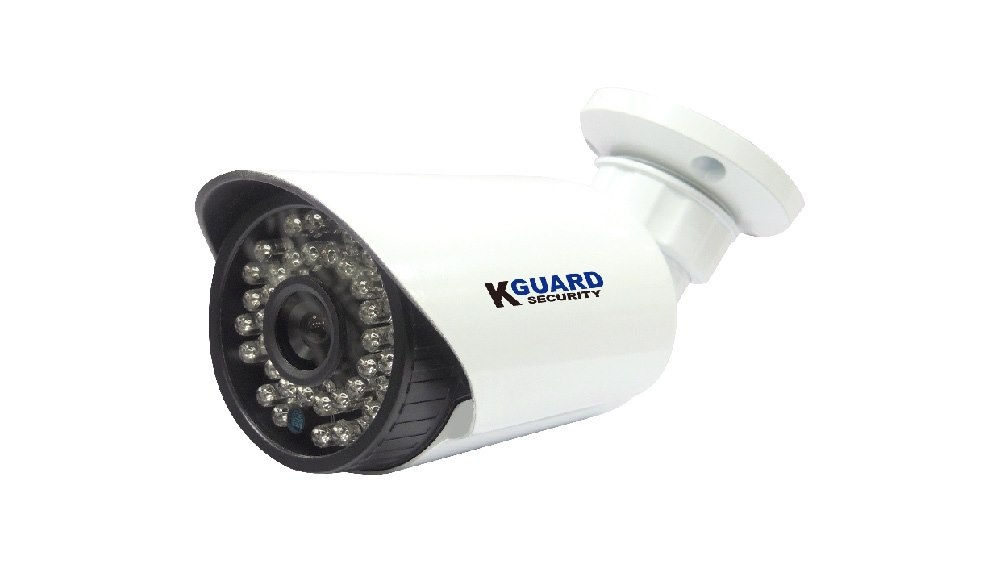 Kguard VW128HPK 1000TVL Bullet Camera With 40 Degrees Viewing Angle, Ir 35M