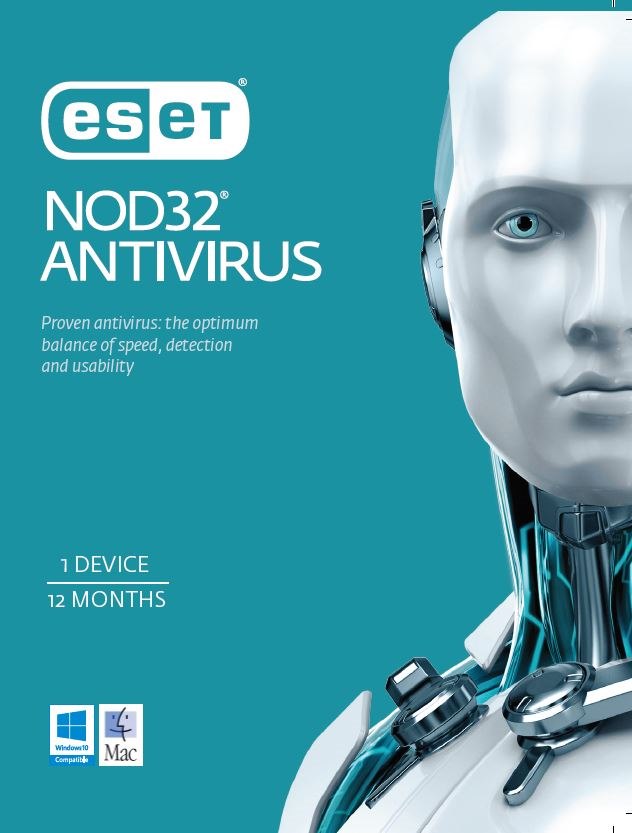 Eset Nod32 Antivirus Oem 1 Device 1 Year