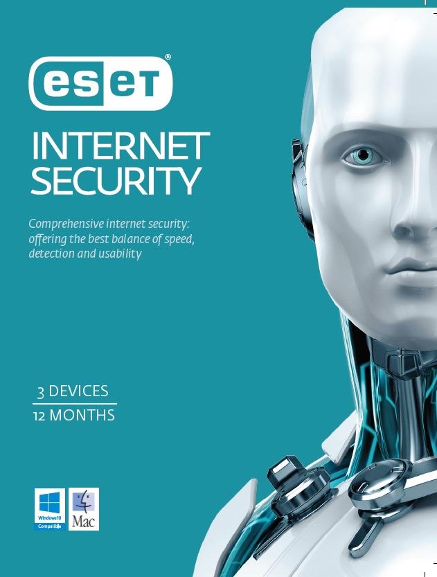 Eset Internet Security Oem 3 Devices 1 Year