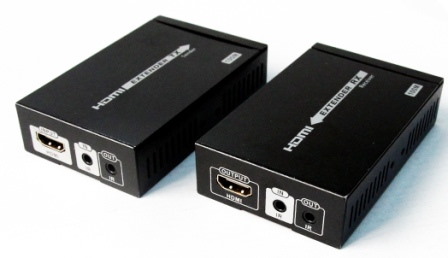 Lenkeng HDBaseT Hdmi Extender Over Single Network Cable Up To 100 Meters, With Ir And Poe