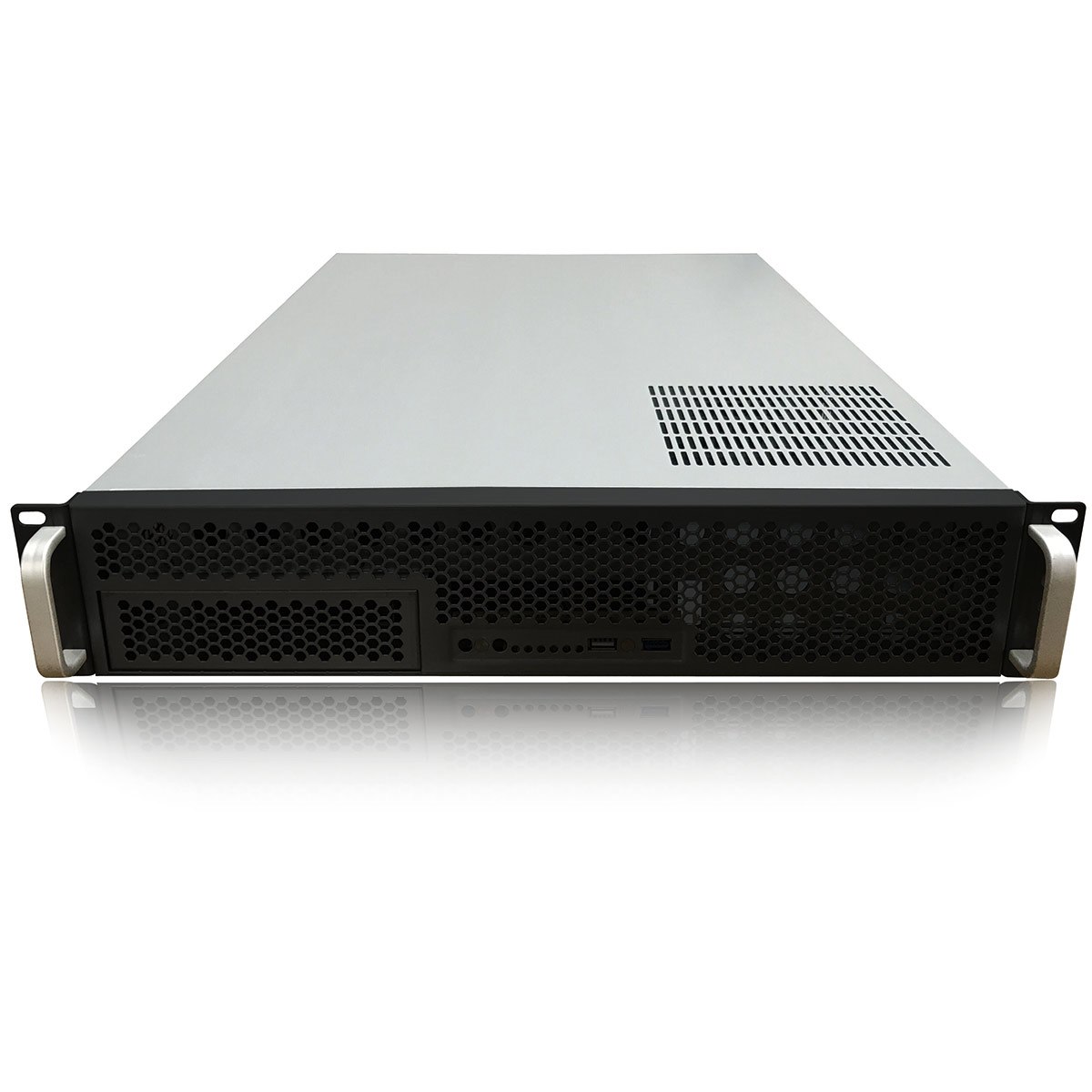 TGC Rack Mountable Server Chassis 2U With 6 Fixed HDD Bays, 3 Optional 2.5&#8221; HDD Bays - No Psu