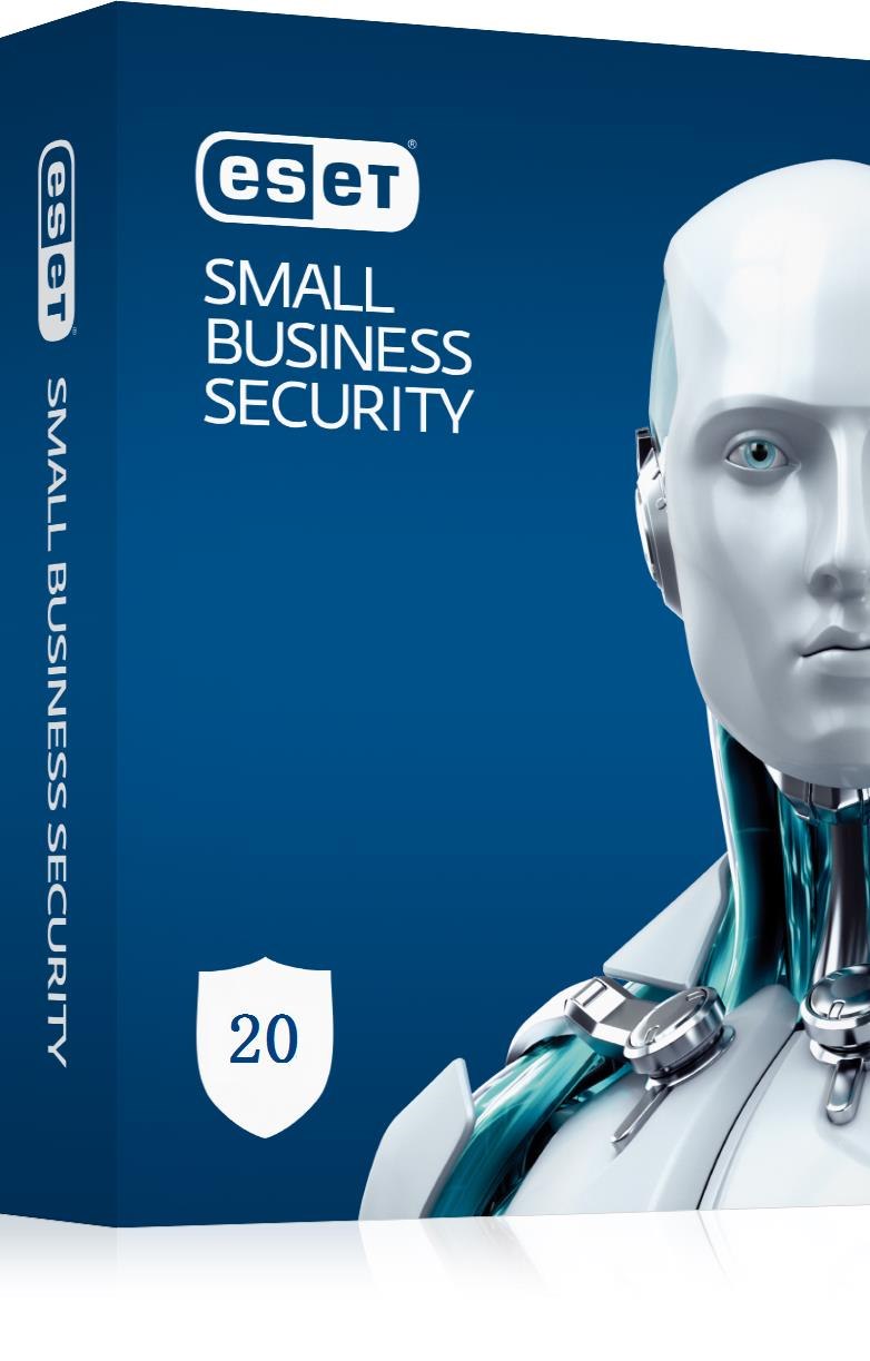 Eset Small Business Pack 20-20 Endpoints,20 Android Devices,2 File Servers,25 Mailboxes,1Y Keys Only