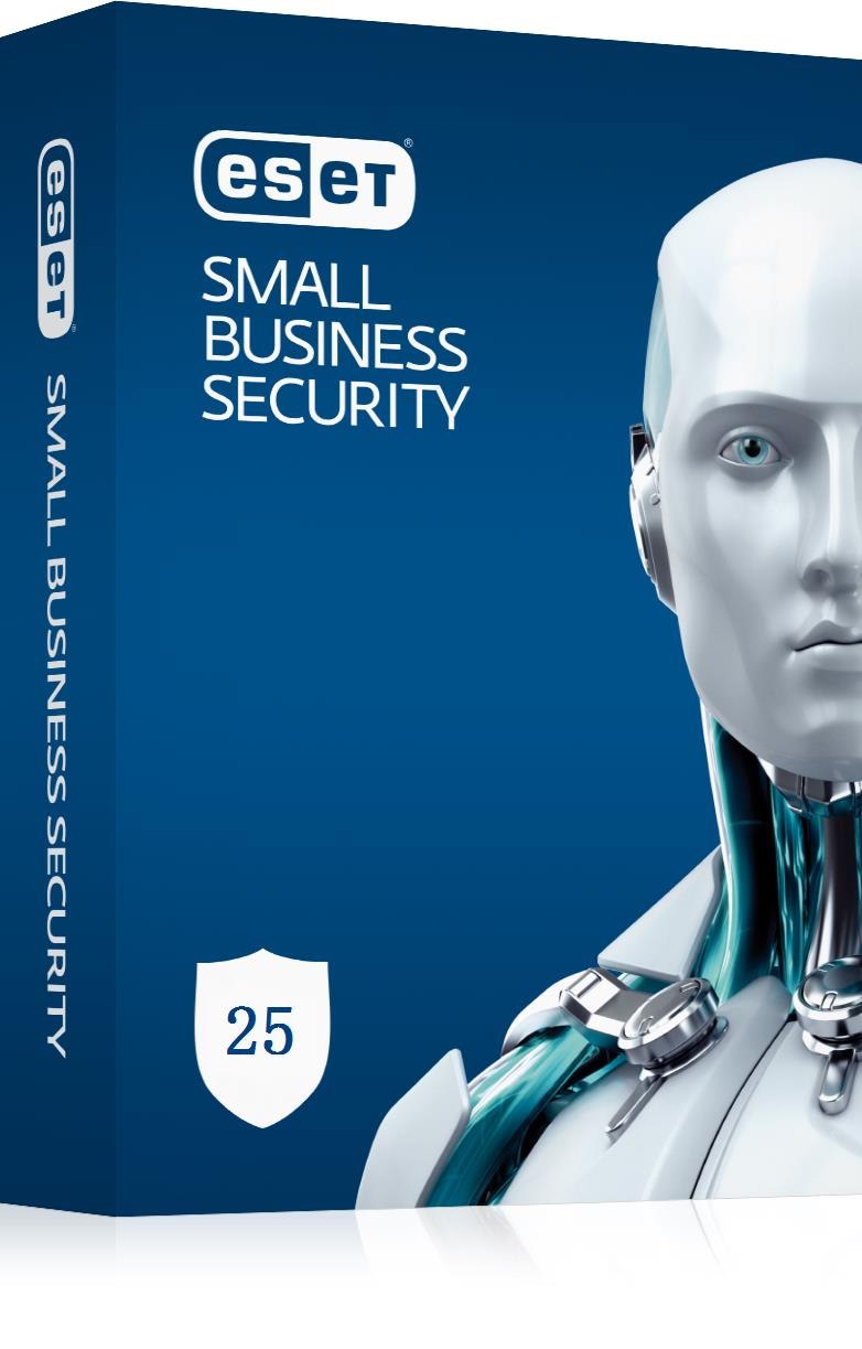 Eset Small Business Pack 25-25 Endpoints,25 Android Devices,3 File Servers,30 Mailboxes,1Y Keys Only