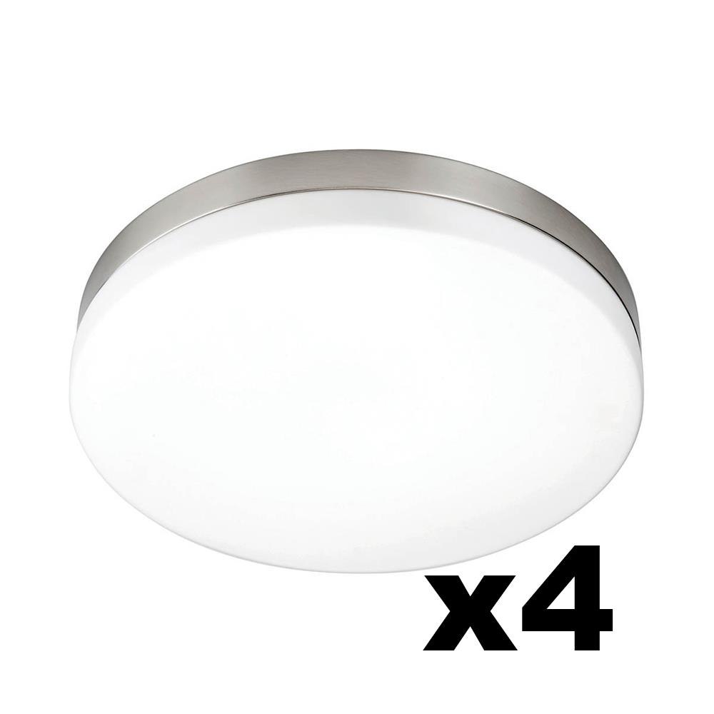 LEDware Omnizonic Led Ceiling Light 12W (1000 LM) Natural White - 280MM Diameter- Pack Of 4