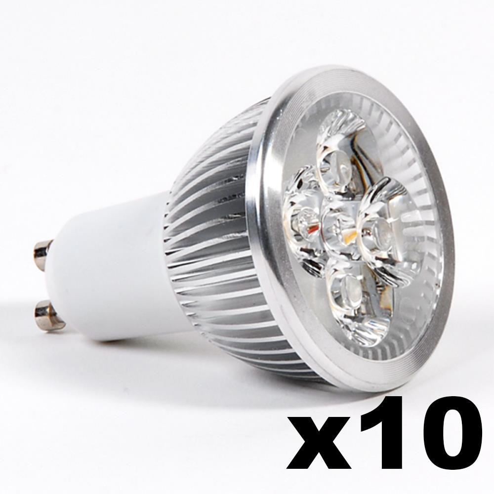 LEDware Omnizonic Led 10 Pack - Spotlight Mr16-Gu5.3 4W (250 LM) Natural White