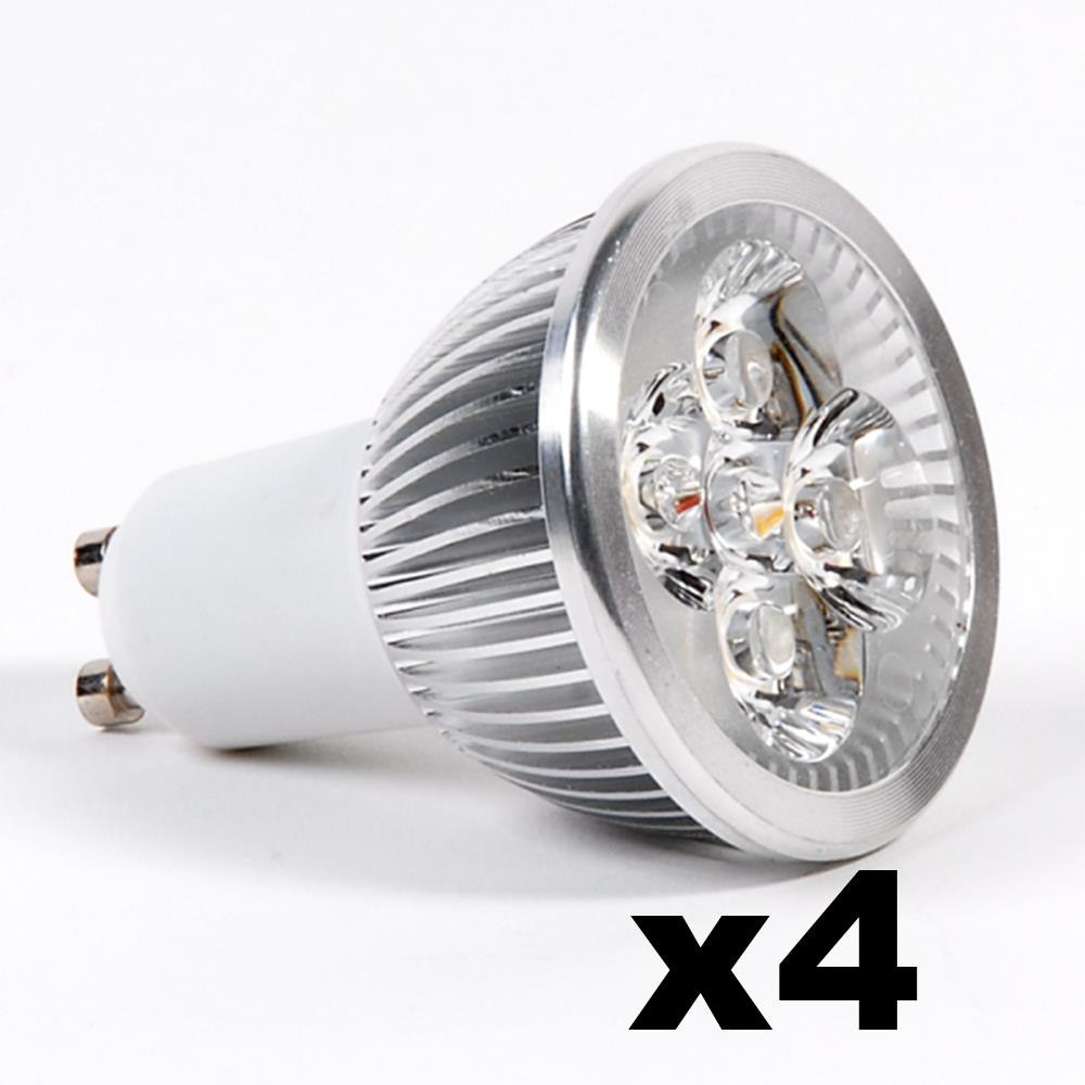 LEDware Omnizonic Led 4 Pack - Spotlight Mr16-Gu5.3 4W (250 LM) Natural White