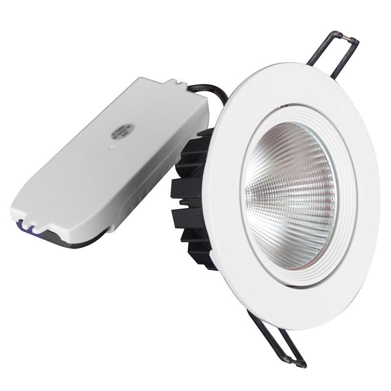 NationStar Recessed Led Downlight Kit 9W (650 LM) Cool White Dimmable