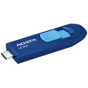 Adata Uc300 Retractable Usb3.2 Type-C 64GB Blue Flash Drive