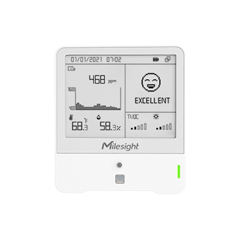 Milesight LoRaWAN 7 In 1 Indoor Ambience Monitoring IoT Sensor