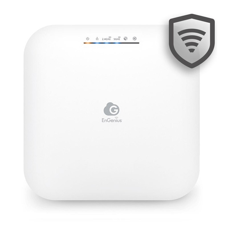 EnGenius Ecw230s Cloud Managed Wi-Fi 6 4X4 Indoor Access Point With Advanced Security