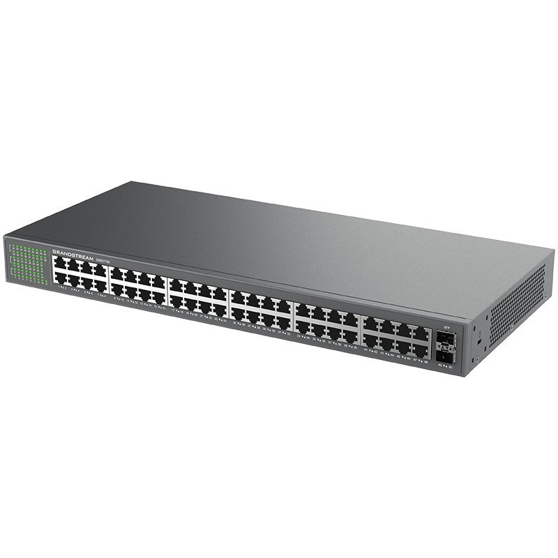 Grandstream GWN7706 48 Port Gigabit Unmanaged Network Switch With 2 SFP