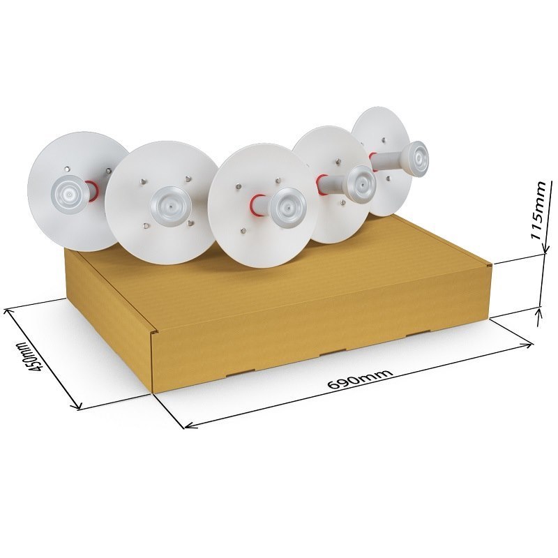 RF Elements StarterDish 21dBi Um Parabolic Dish Antenna 5-Pack