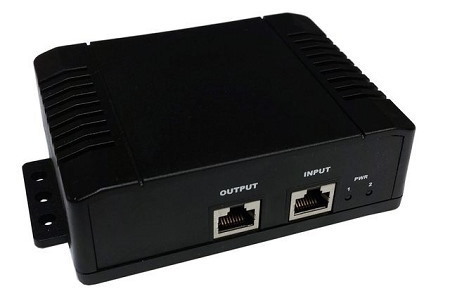 Tycon Power 10-60VDC In Dual Channel 802.3Af/At Gigabit PoE DC To DC Convertor Adaptor