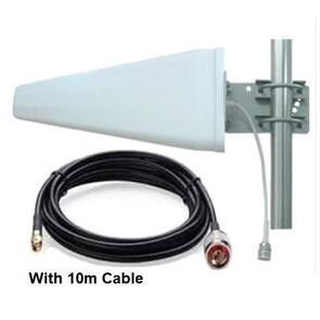 Generic 4G-5G Wideband Lpda Antenna N-Female W' 10M N-Male - SMA-Male Cable