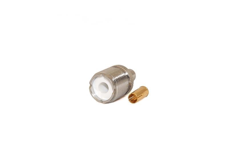 Go Wireless Uhf Female Crimp Connector For LMR195/RG58