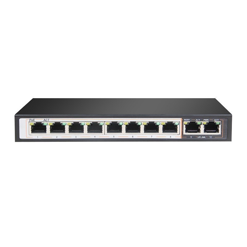 Go Wireless 10 Port Gigabit 802.3Af/At PoE Switch