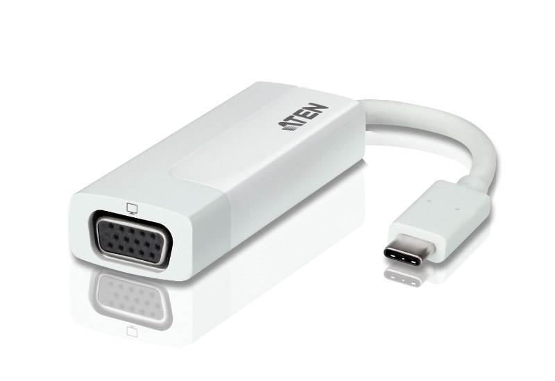 Aten | Usb Adapter Uc3002: Usb-C To Vga Adapter