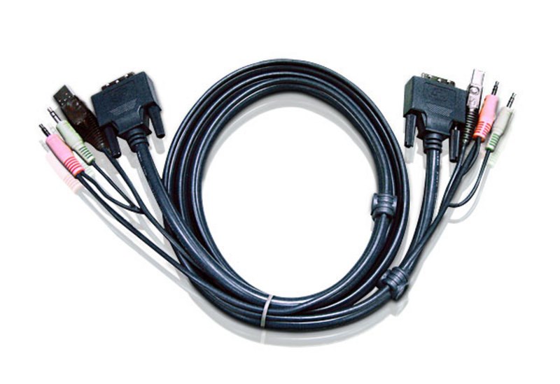 Aten | 2L-7D05u : 5M Usb Dvi-D Single Link KVM Cable