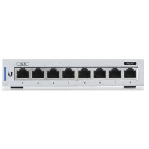 Ubiquiti - Unifi Switch, 8-Port Gigabit Managed Switch With PoE Pass Through