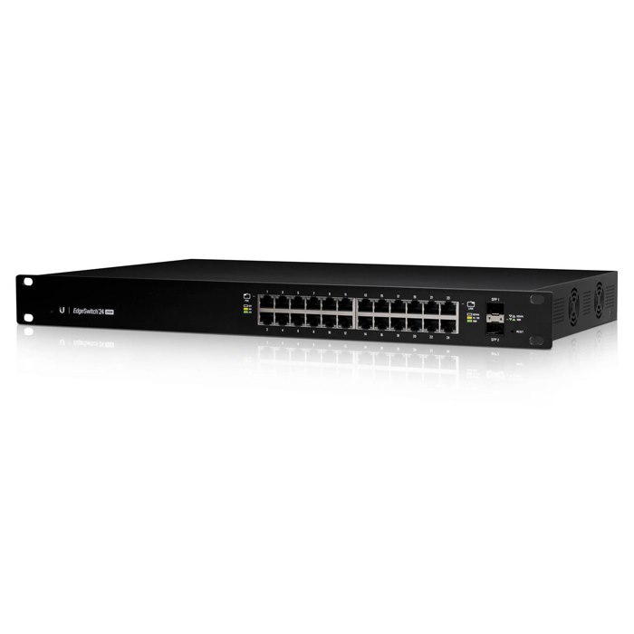 Ubiquiti EdgeSwitch - 24 Port Gigabit Managed 250W PoE+ Switches With SFP