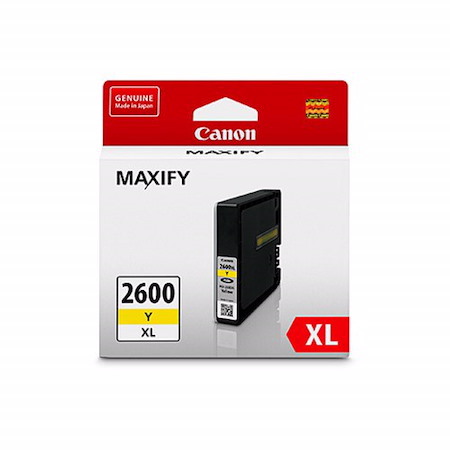 Canon PGI2600XLY Original High Yield Inkjet Ink Cartridge - Yellow Pack