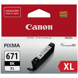 Canon CLI-671XLBK Original Inkjet Ink Cartridge - Black Pack