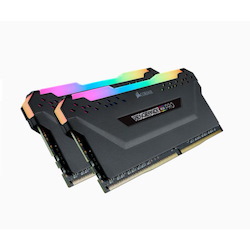 Corsair Vengeance LPX 16GB (2x8GB) DDR4, 3600MHz 16GB 2X 288 Dimm, Unbuffered, 18-22-22-42, Vengeance RGB Pro Black Heat spreader,1.35V, XMP 2.0
