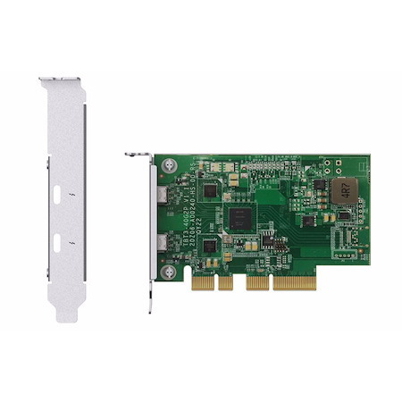 Qnap Dual-Port Thunderbolt 3 Expansion Card, PCIe GEN3x4, For TVS-H1288X, TVS-H1688X