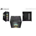 Corsair Obsidian 7000X RGB TG Tower Case, Mini-ITX, M-Atx, Atx, E-Atx, 3X 140 RGB PWM Fan,USB 3.1 Type C, 10X 2.5', 6X 3.5' HDD. Black