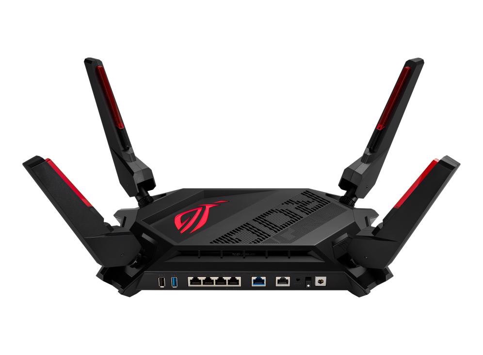 Asus Gt-Ax6000 Dual-Band WiFi 6 (802.11Ax) Gaming Router, Up To 6000Mbps, Dual 2.5G Ports, Enchanced Hardware, Wan Aggregation, VPN Fusion (Wifi6)