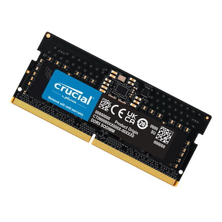 Crucial 16GB (1x16GB) DDR5 Sodimm 5200MHz CL46 Notebook Laptop Memory