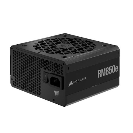 Corsair RM850e Fully Modular Low-Noise Atx Power Supply - Atx 3.0 & PCIe 5.0 Compliant - 105°C-Rated Capacitors - 80 Plus Gold Psu