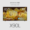 Sony Bravia 85 X90L XR Full Array Led 4K Google TV XR Motion Clarity HDR Google TV