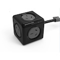 Allocacoc Powercube Extened - 5 Outlets , 1.5M With Surge In Black New