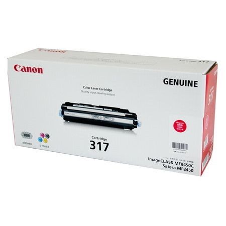 Canon CART317M Original Laser Toner Cartridge - Magenta Pack