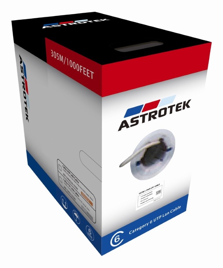 Astrotek Aso Cab Nw-305M-Solid-Cat6