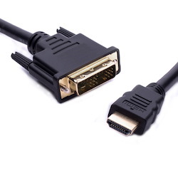 8WARE 5 m DVI/HDMI Video Cable for Video Device, Notebook, TV, Projector