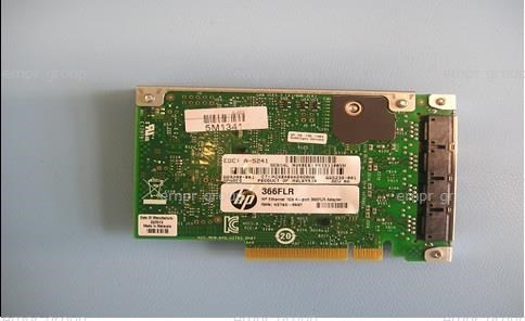 HPE 366FLR Gigabit Ethernet Card for PC - 10/100/1000Base-T - Plug-in Card