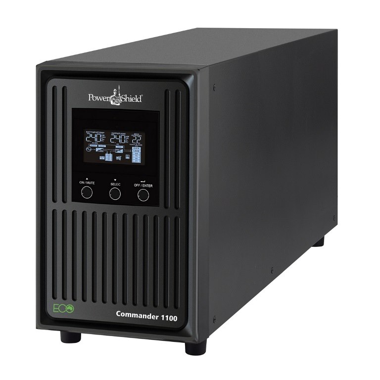 PowerShield Commander 2000Va / 1400W Line Interactive Pure Sine Wave Tower Ups With Avr. Telephone / Modem / Lan Surge Protection, Australian Outlets