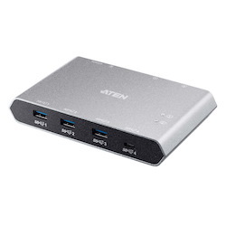 Aten (Us3342-At) Usb-C Gen 2 Sharing Switch With Power Pass Through